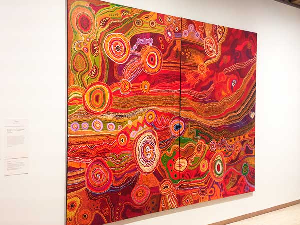An image of the indigenous art during the aboriginal tour in Sydney with an aboriginal elder Sydney Aboriginal Tour