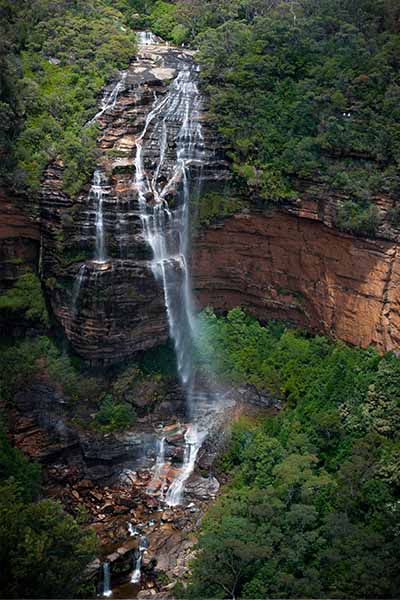 Wentworth Falls in the Blue Mountains National Park