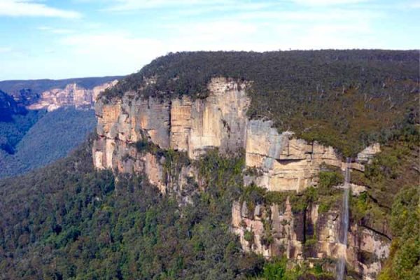 Views of the heritage-listed Blue Mountains National Park