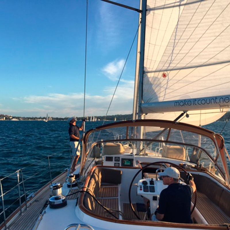 A fabulous afternoon on a sailing yacht on Sydney's Harbour on a One Fine Day tour