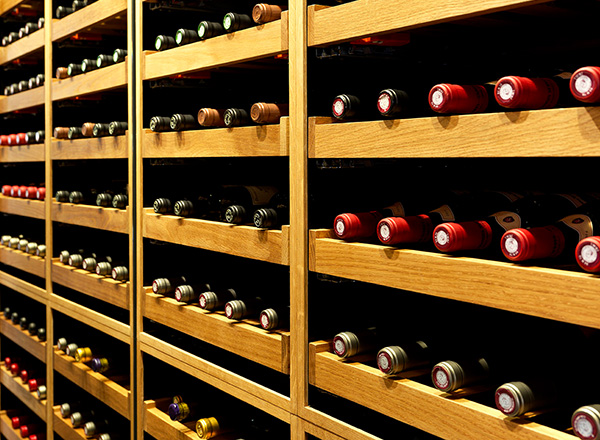 a wine cellar